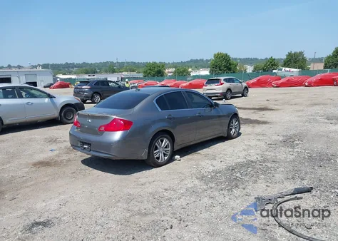 2013 Infiniti G37X z USA, uszkodzony, nr VIN JN1CV6AR3DM762044
